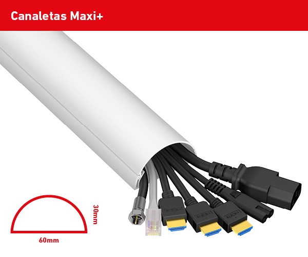 Canaletas Micro D-Line: sistema decorativo para ocultar cables y cubrir cables  de altavoces.